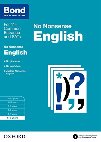 Bond: English: No Nonsense: 5-6 years von Oxford University Press